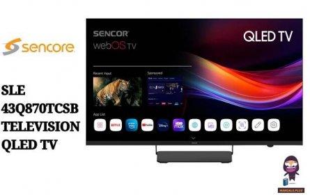 Televize SENCOR SLE XXQ870TCSB