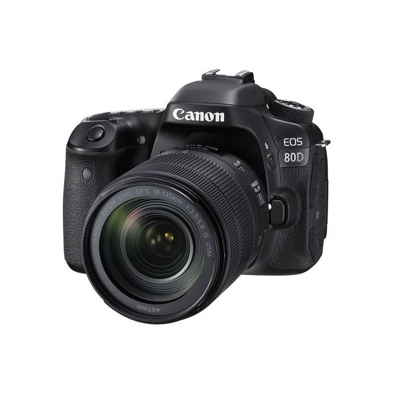Digitální fotoaparát Canon EOS 80D 18-135 IS USM černý