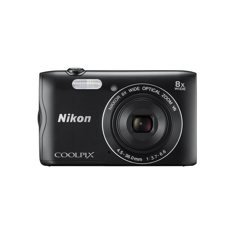 Digitální fotoaparát Nikon Coolpix A300 černý, Digitální, fotoaparát, Nikon, Coolpix, A300, černý