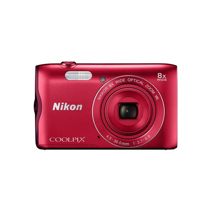 Digitální fotoaparát Nikon Coolpix A300 červený