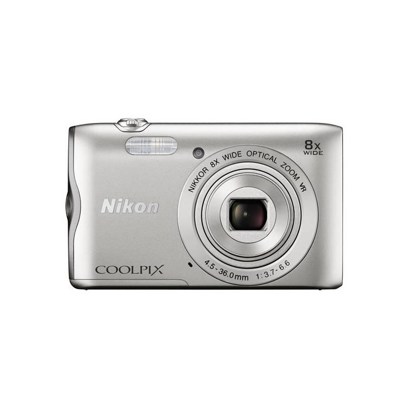 Digitální fotoaparát Nikon Coolpix A300 stříbrný