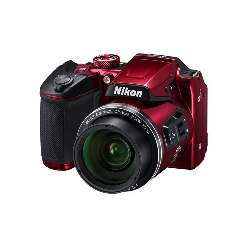 Digitální fotoaparát Nikon Coolpix B500 červený