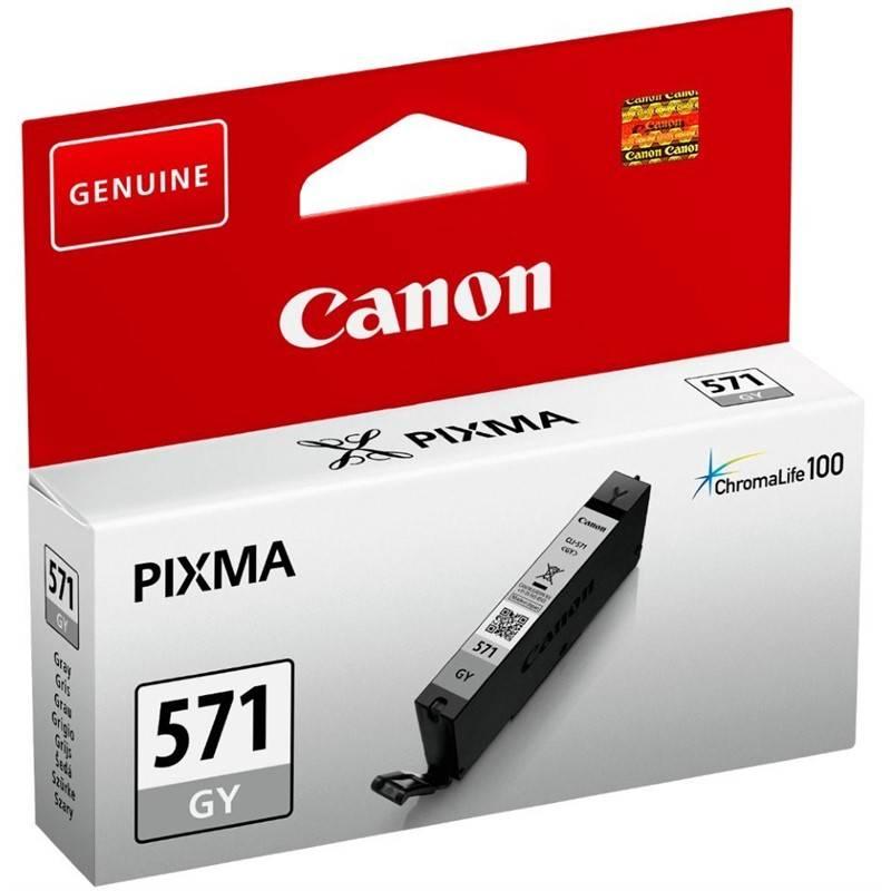 Inkoustová náplň Canon CLI-571G šedá