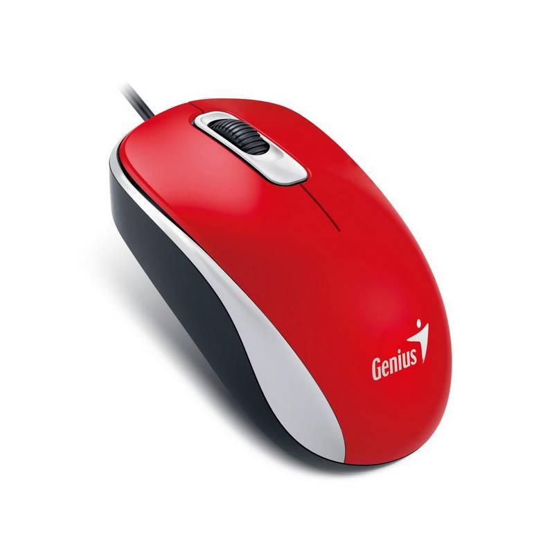 Myš Genius DX-110 červená