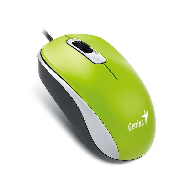Myš Genius DX-110 zelená, Myš, Genius, DX-110, zelená