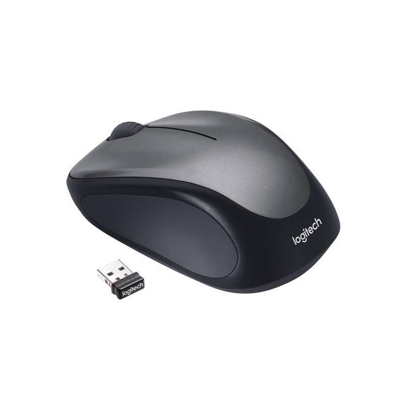 Myš Logitech Wireless Mouse M235 šedá