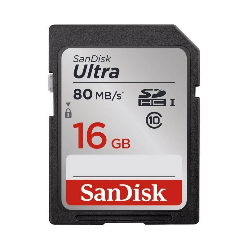 Paměťová karta Sandisk SDHC Ultra 16GB