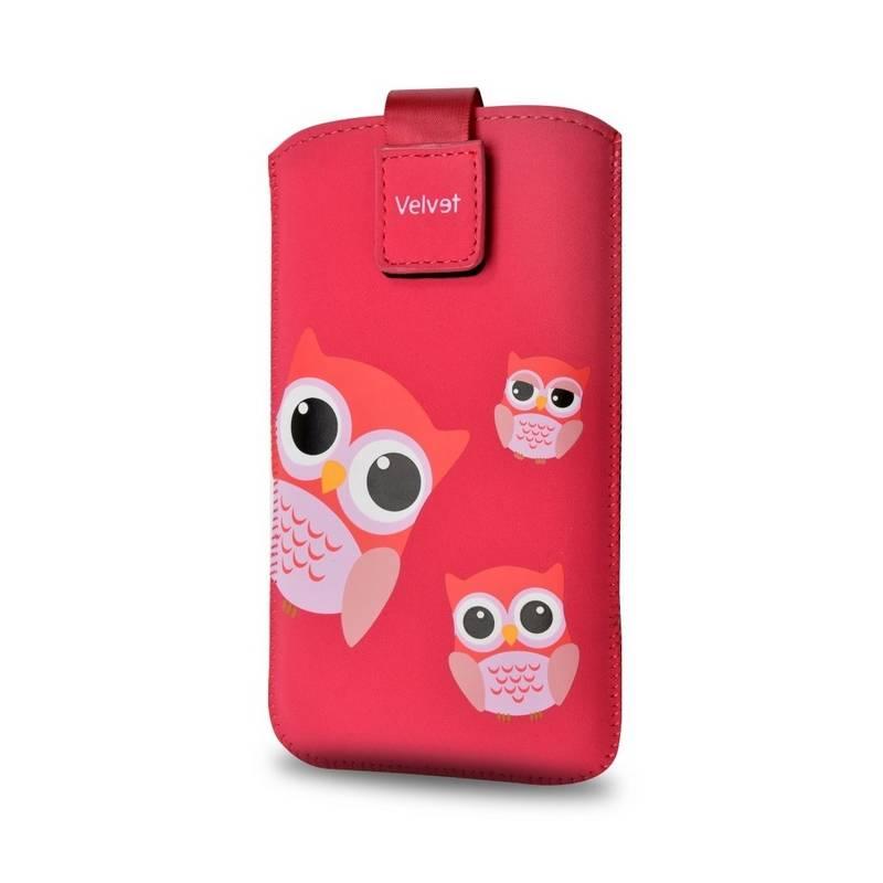 Pouzdro na mobil FIXED Velvet Owlet,