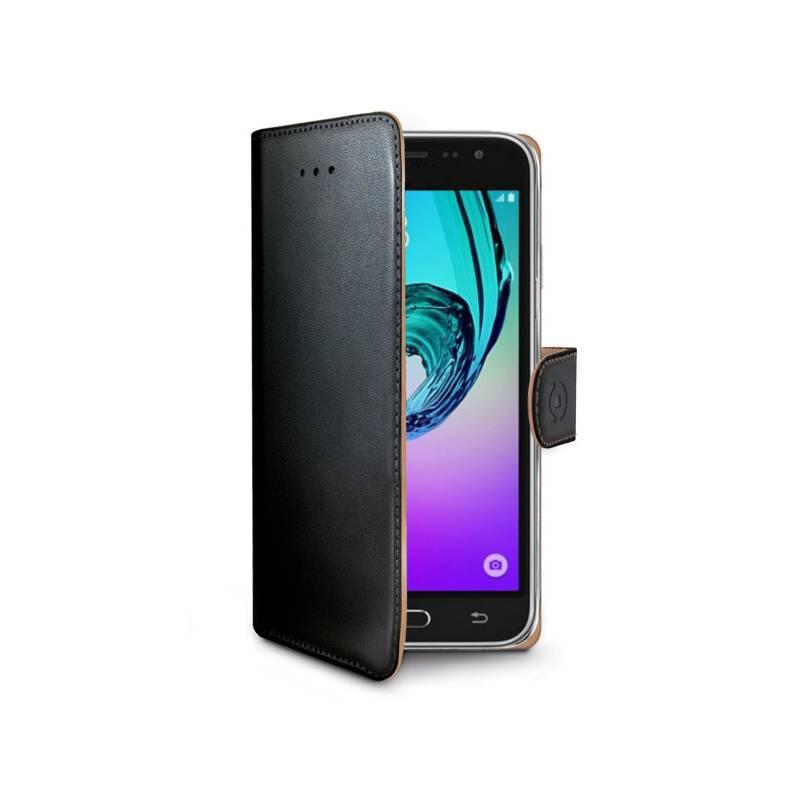 Pouzdro na mobil flipové Celly Wally pro Samsung Galaxy J3 černé, Pouzdro, na, mobil, flipové, Celly, Wally, pro, Samsung, Galaxy, J3, černé