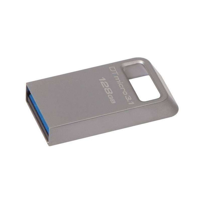 USB Flash Kingston DataTraveler Micro 3.1 128GB kovový