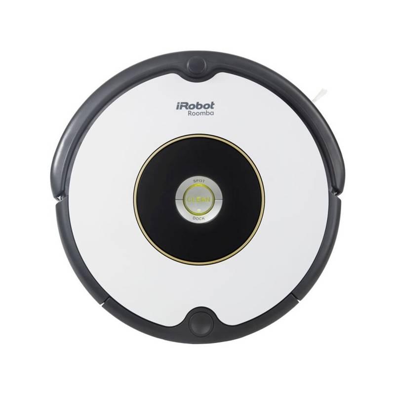 Vysavač robotický iRobot Roomba 605 černý bílý, Vysavač, robotický, iRobot, Roomba, 605, černý, bílý