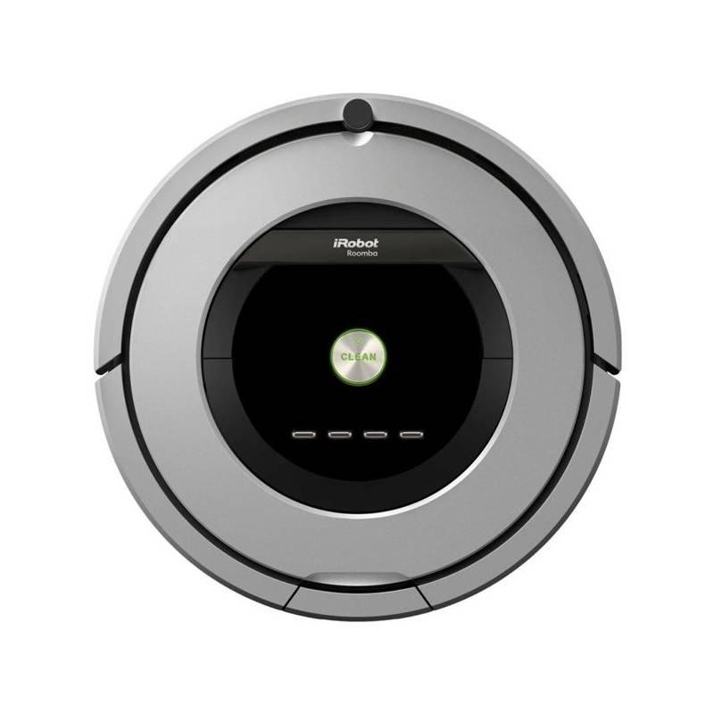 Vysavač robotický iRobot Roomba 886 stříbrný, Vysavač, robotický, iRobot, Roomba, 886, stříbrný
