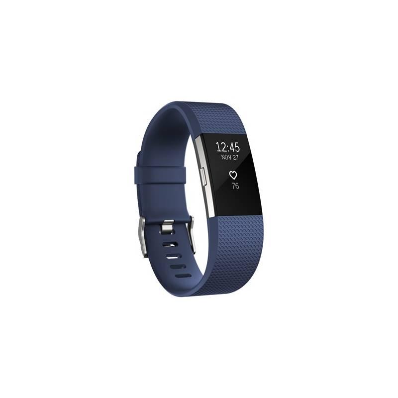 Fitness náramek Fitbit Charge 2 small - Blue Silver