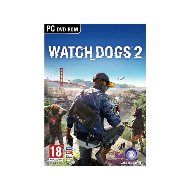 Hra Ubisoft PC Watch Dogs 2, Hra, Ubisoft, PC, Watch, Dogs, 2