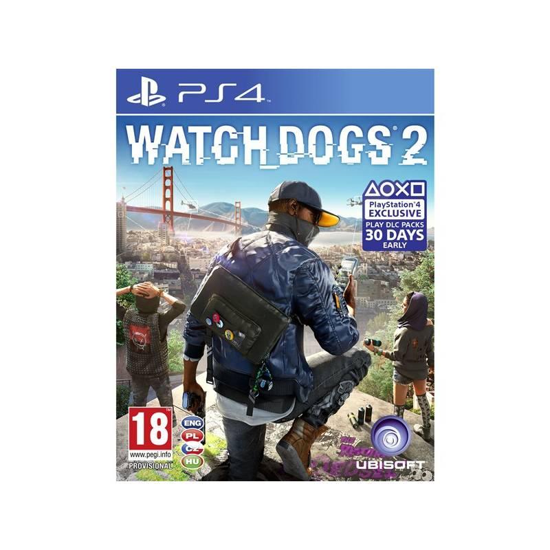 Hra Ubisoft PlayStation 4 Watch Dogs 2, Hra, Ubisoft, PlayStation, 4, Watch, Dogs, 2
