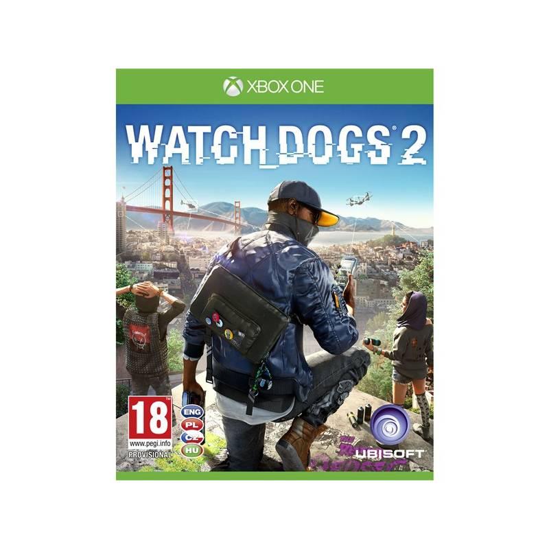 Hra Ubisoft Xbox One Watch Dogs 2, Hra, Ubisoft, Xbox, One, Watch, Dogs, 2