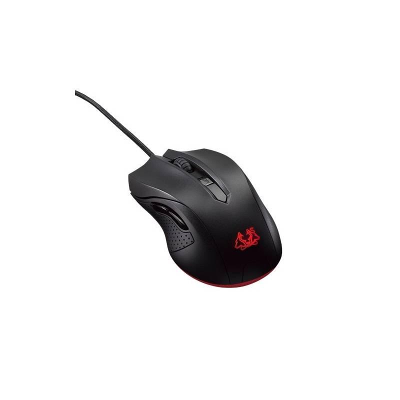 Myš Asus Cerberus Gaming Mouse černá, Myš, Asus, Cerberus, Gaming, Mouse, černá