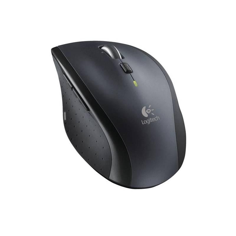 Myš Logitech Wireless Mouse M705 Marathon černá šedá, Myš, Logitech, Wireless, Mouse, M705, Marathon, černá, šedá