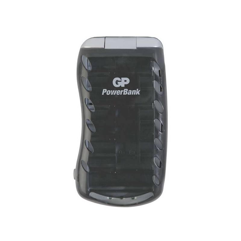 Nabíječka GP PB19 pro AA, AAA, C, D, 9V černá, Nabíječka, GP, PB19, pro, AA, AAA, C, D, 9V, černá