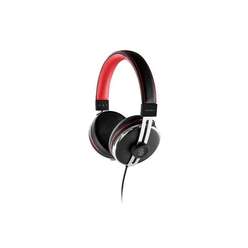 Sluchátka GoGEN HC 01R černé červené