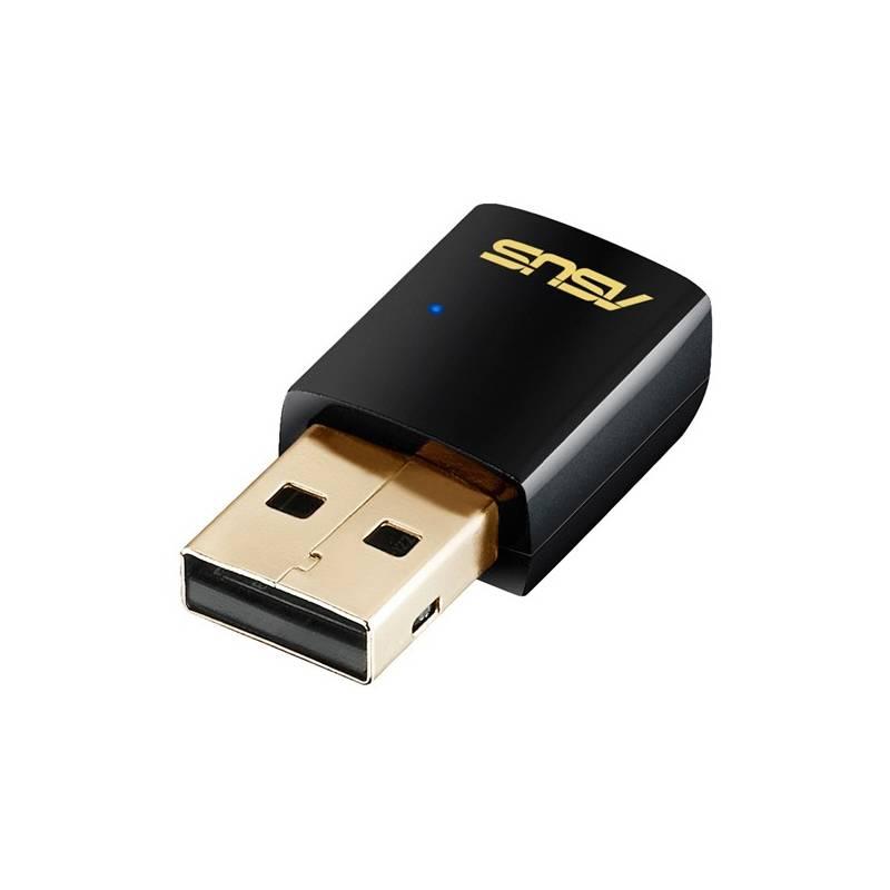 Wi-Fi adaptér Asus AC600 USB-AC51 černý, Wi-Fi, adaptér, Asus, AC600, USB-AC51, černý