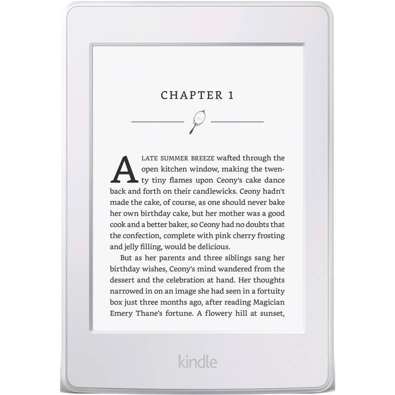 Čtečka e-knih Amazon KINDLE PAPERWHITE 3 2015 bez reklam bílá