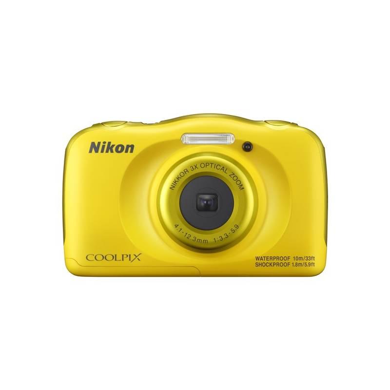 Digitální fotoaparát Nikon Coolpix W100 BACKPACK KIT žlutý