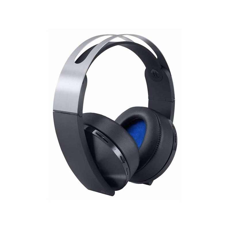 Headset Sony Platinum Wireless pro PS4 s 3D audio černý
