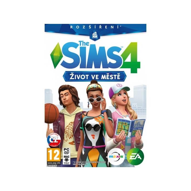 Hra EA PC The Sims 4 - Život ve městě, Hra, EA, PC, The, Sims, 4, Život, ve, městě