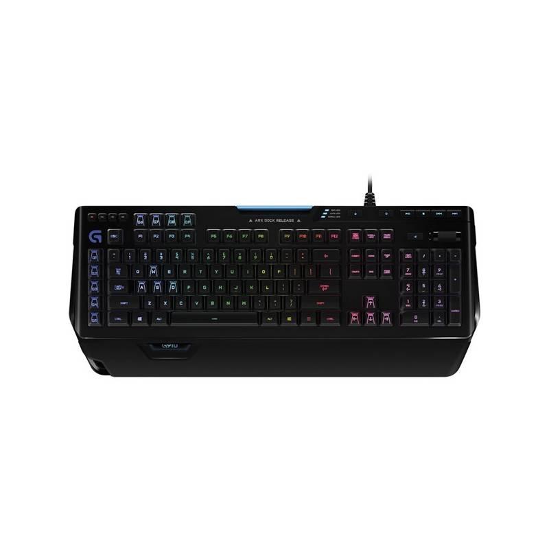 Klávesnice Logitech Gaming G910 Orion Spectrum, US černá