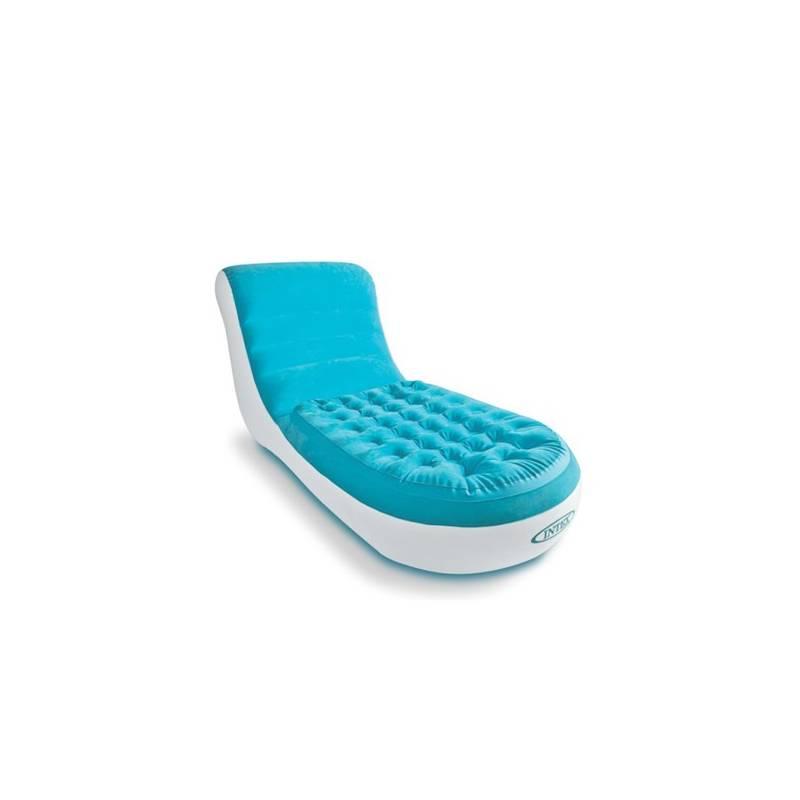 Lehátko Intex Splash Lounge relaxační bílá barva modrá barva