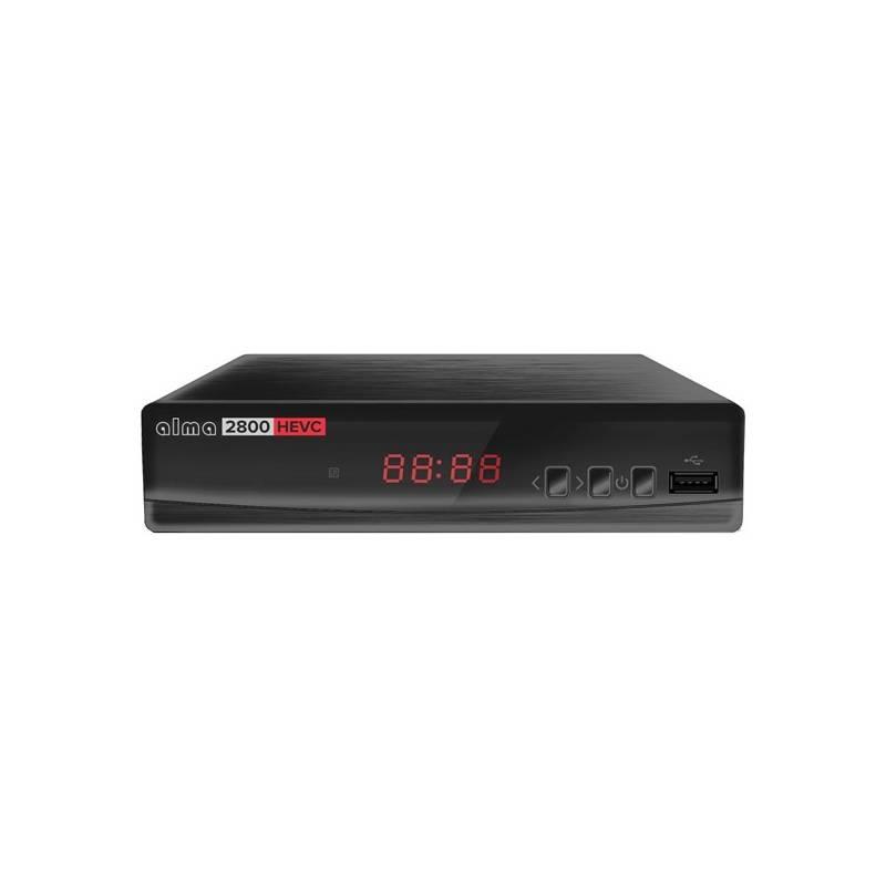 Set-top box ALMA 2800 s DVB-T2 s HEVC černý