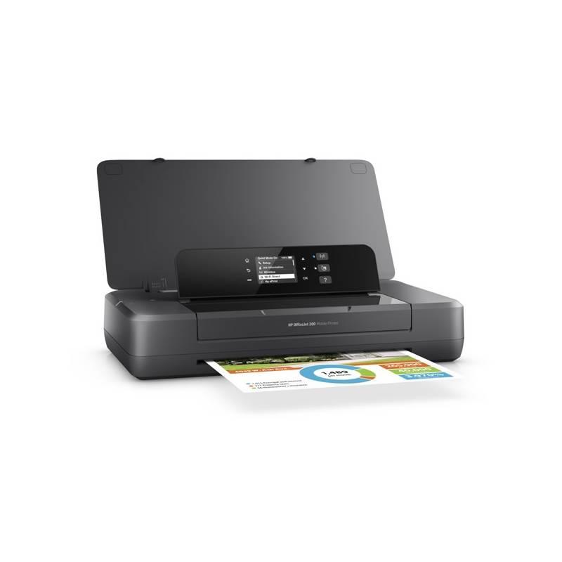 Tiskárna inkoustová HP Officejet 202 Mobile Printer černá, Tiskárna, inkoustová, HP, Officejet, 202, Mobile, Printer, černá