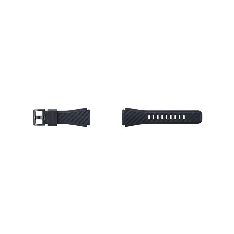 Výměnný pásek Samsung silikonový pro Gear S3 Frontier černý, Výměnný, pásek, Samsung, silikonový, pro, Gear, S3, Frontier, černý