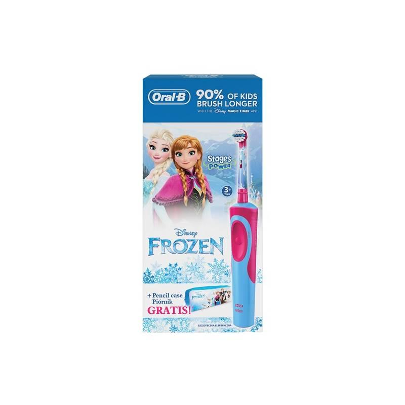 Zubní kartáček Oral-B Vitality Kids Frozen penál, Zubní, kartáček, Oral-B, Vitality, Kids, Frozen, penál