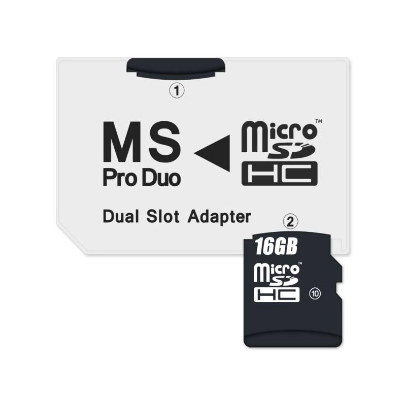 Čtečka paměťových karet Connect IT CI-1138, MS Pro Duo - 2x MicroSDHC