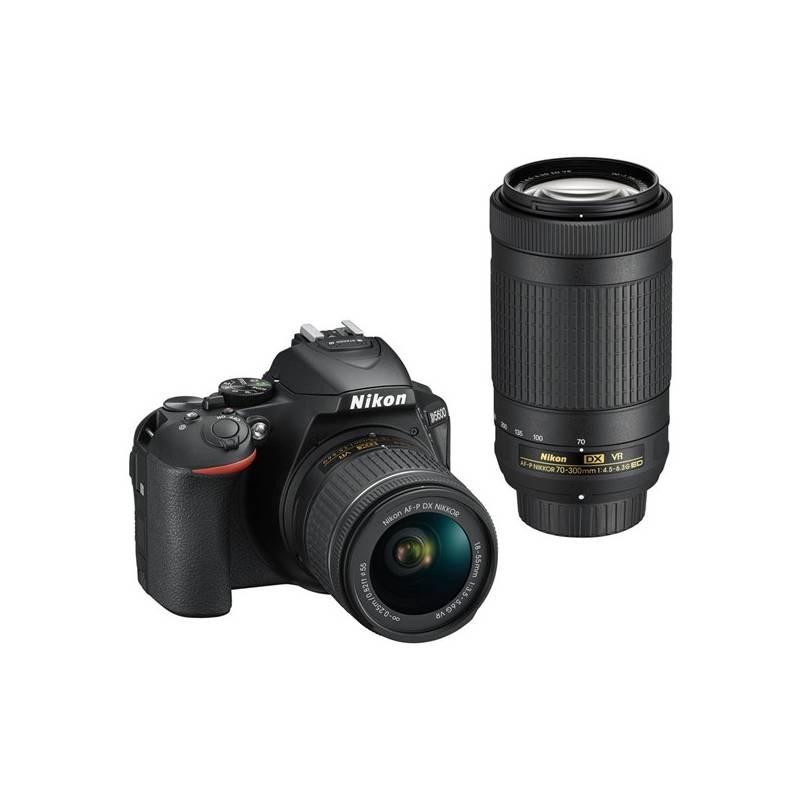 Digitální fotoaparát Nikon D5600 18-55 AF-P VR 70-300 AF-P VR černý, Digitální, fotoaparát, Nikon, D5600, 18-55, AF-P, VR, 70-300, AF-P, VR, černý