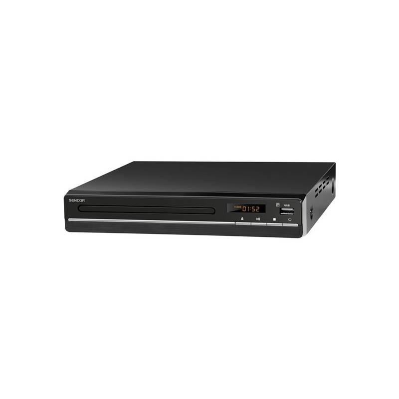 DVD přehrávač Sencor SDV 2512H černý, DVD, přehrávač, Sencor, SDV, 2512H, černý