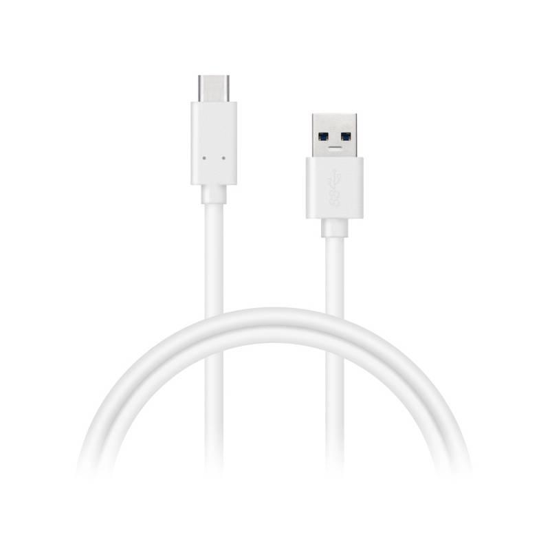 Kabel Connect IT USB USB-C, 1 m bílý