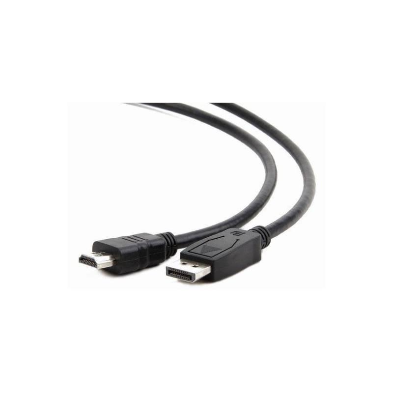 Kabel Gembird HDMI DisplayPort, 1,8m černý