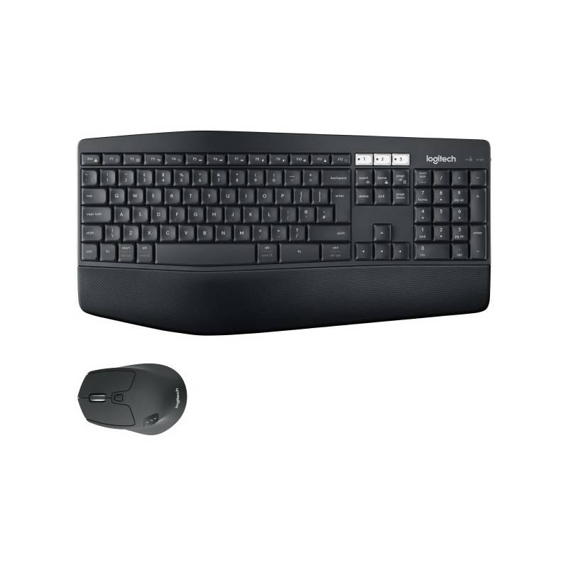 Klávesnice s myší Logitech Wireless Combo MK850 Performance, US černá