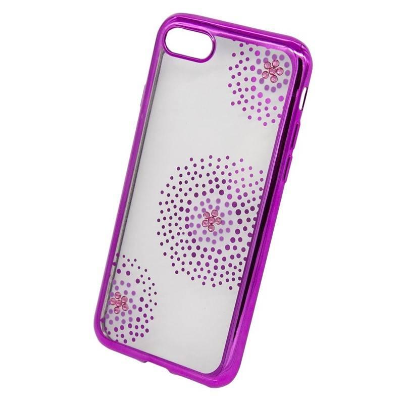 Kryt na mobil Beeyo Flower Dots pro Apple iPhone 8 7 růžový