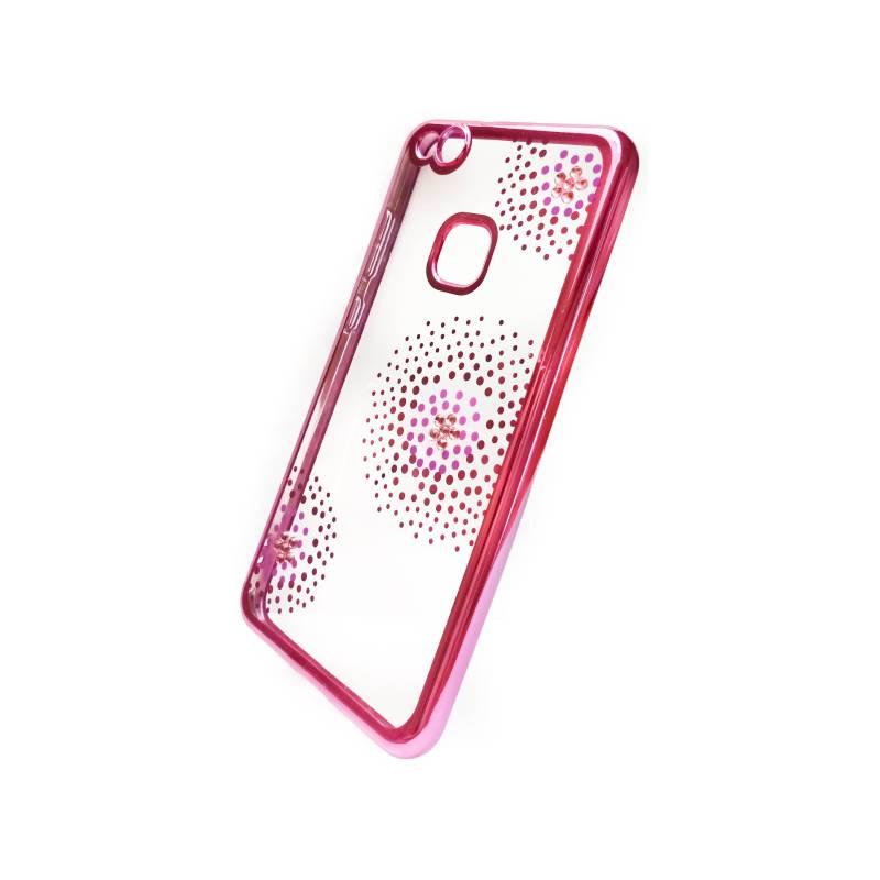 Kryt na mobil Beeyo Flower Dots pro Huawei P10 Lite růžový