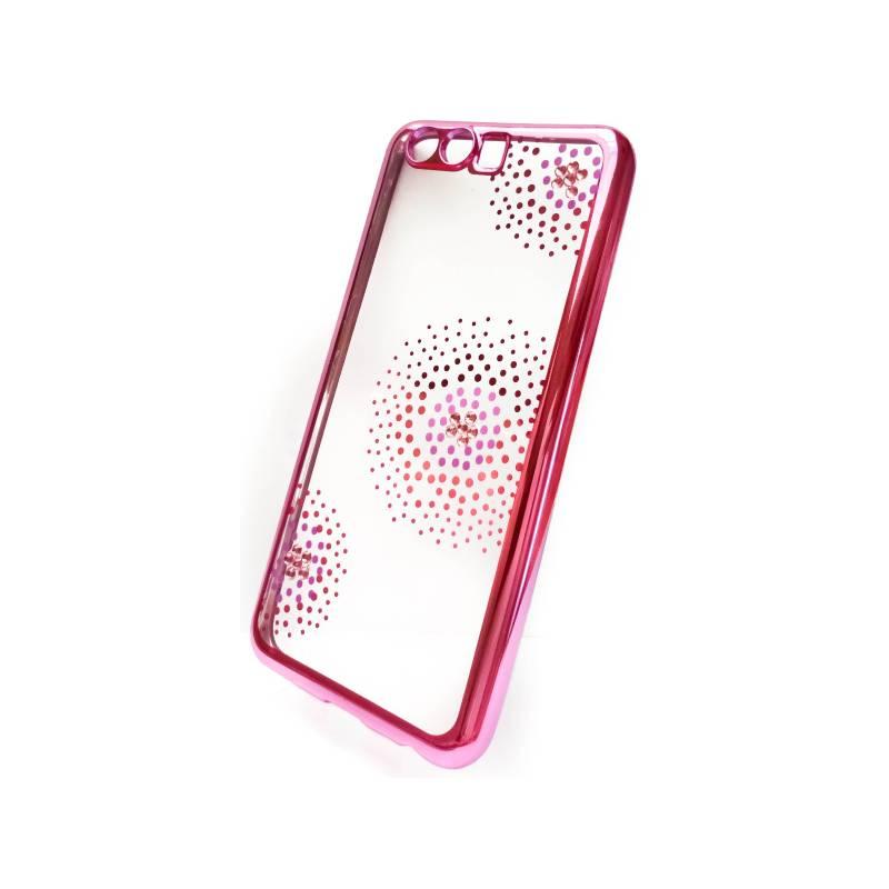 Kryt na mobil Beeyo Flower Dots pro Huawei P10 růžový