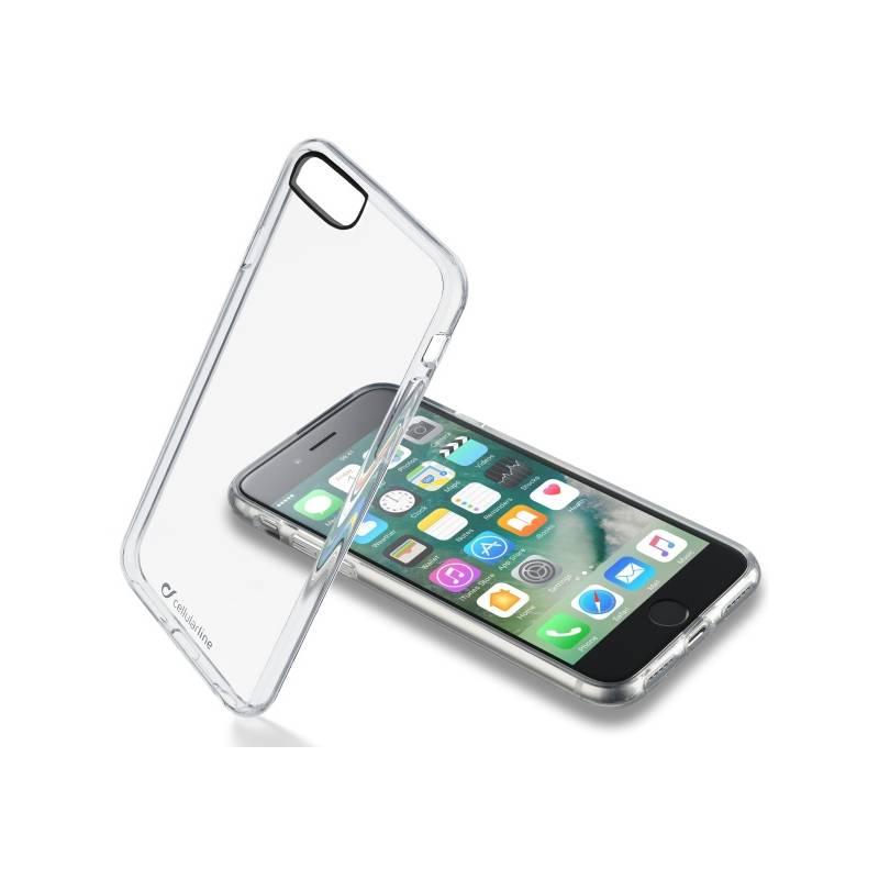 Kryt na mobil CellularLine Clear Duo pro Apple iPhone 8 7 průhledný