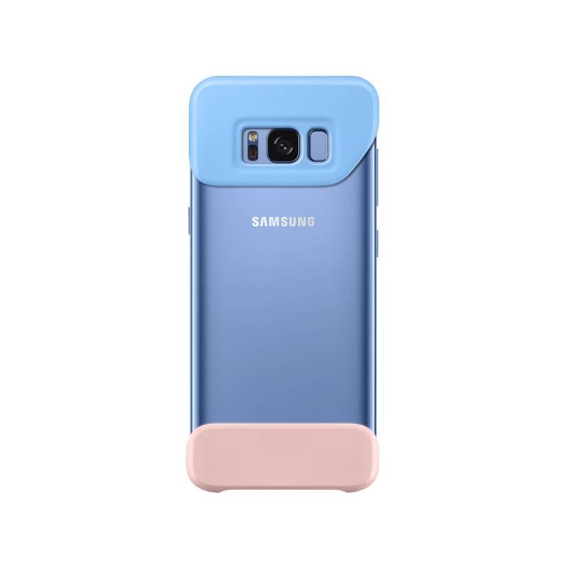 Kryt na mobil Samsung 2 dílný pro Galaxy S8 modrý růžový