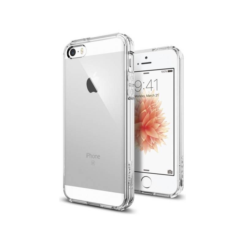 Kryt na mobil Spigen Ultra Hybrid Apple iPhone 5 5s SE průhledný