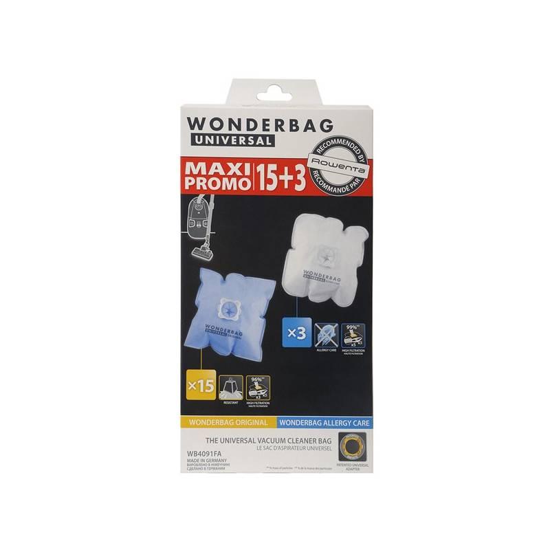 Látkový sáček pro vysavače Rowenta Wonderbag WB4091FA, Látkový, sáček, pro, vysavače, Rowenta, Wonderbag, WB4091FA