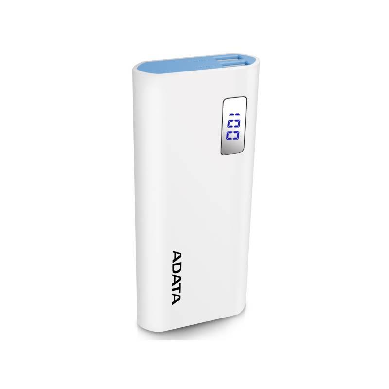 Powerbank ADATA P12500D 12500mAh bílá