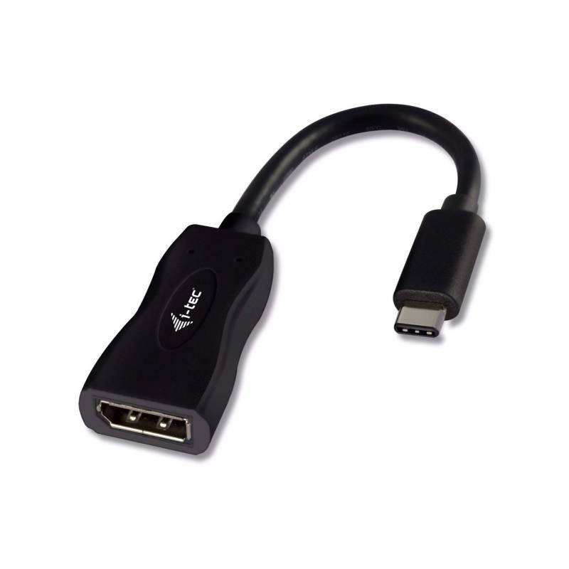 Redukce i-tec Display Port USB-C černá, Redukce, i-tec, Display, Port, USB-C, černá